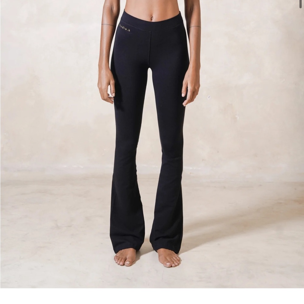 Studio K High-Waisted Flare Pants